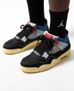 air jordan Online 4 retro union off noir