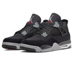 nike air jordan Online 4 black canvas