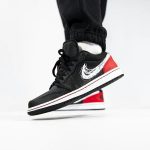 air jordan Online 1 low swoosh black